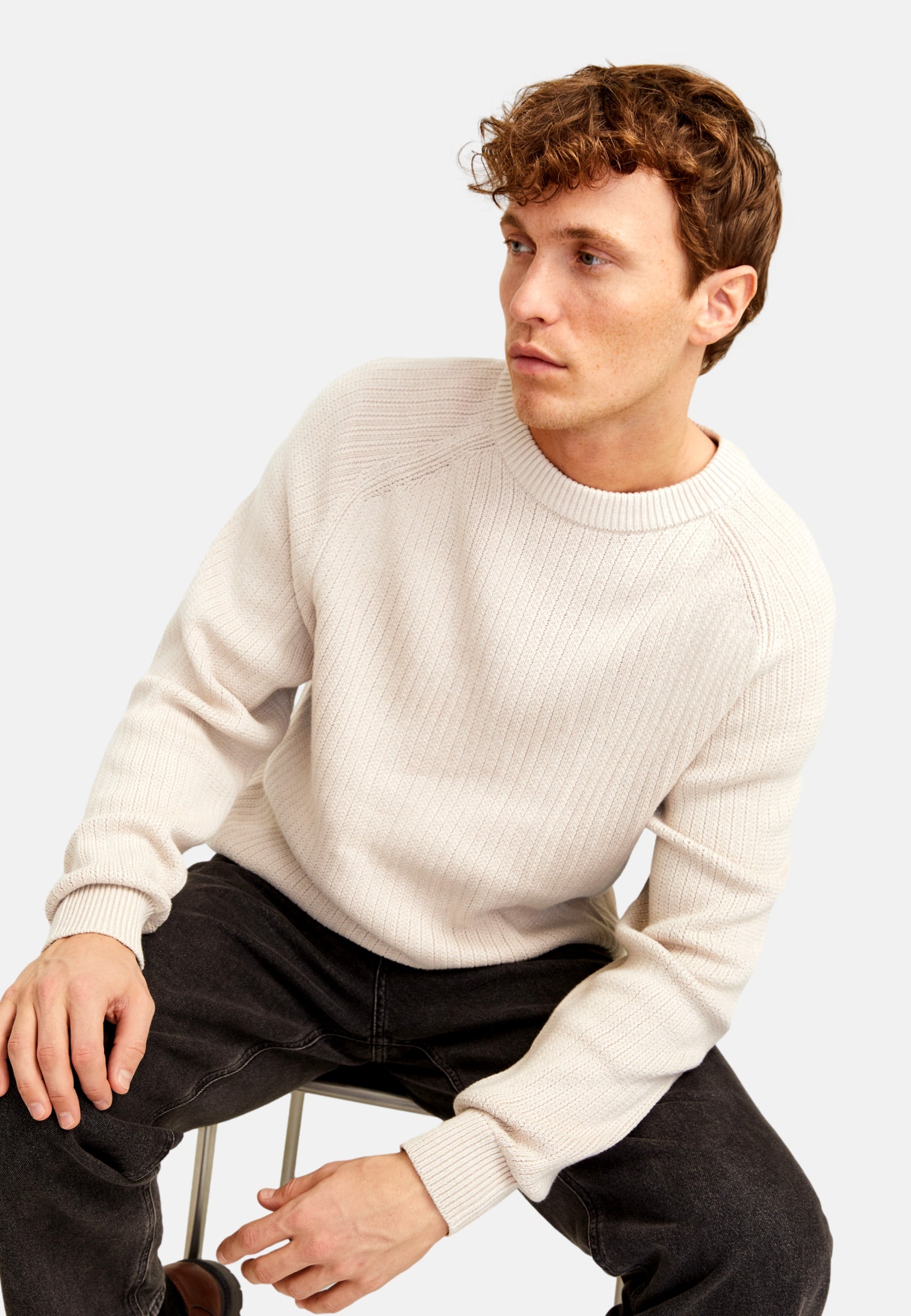Jack & Jones Race Strickpullover R-Neck