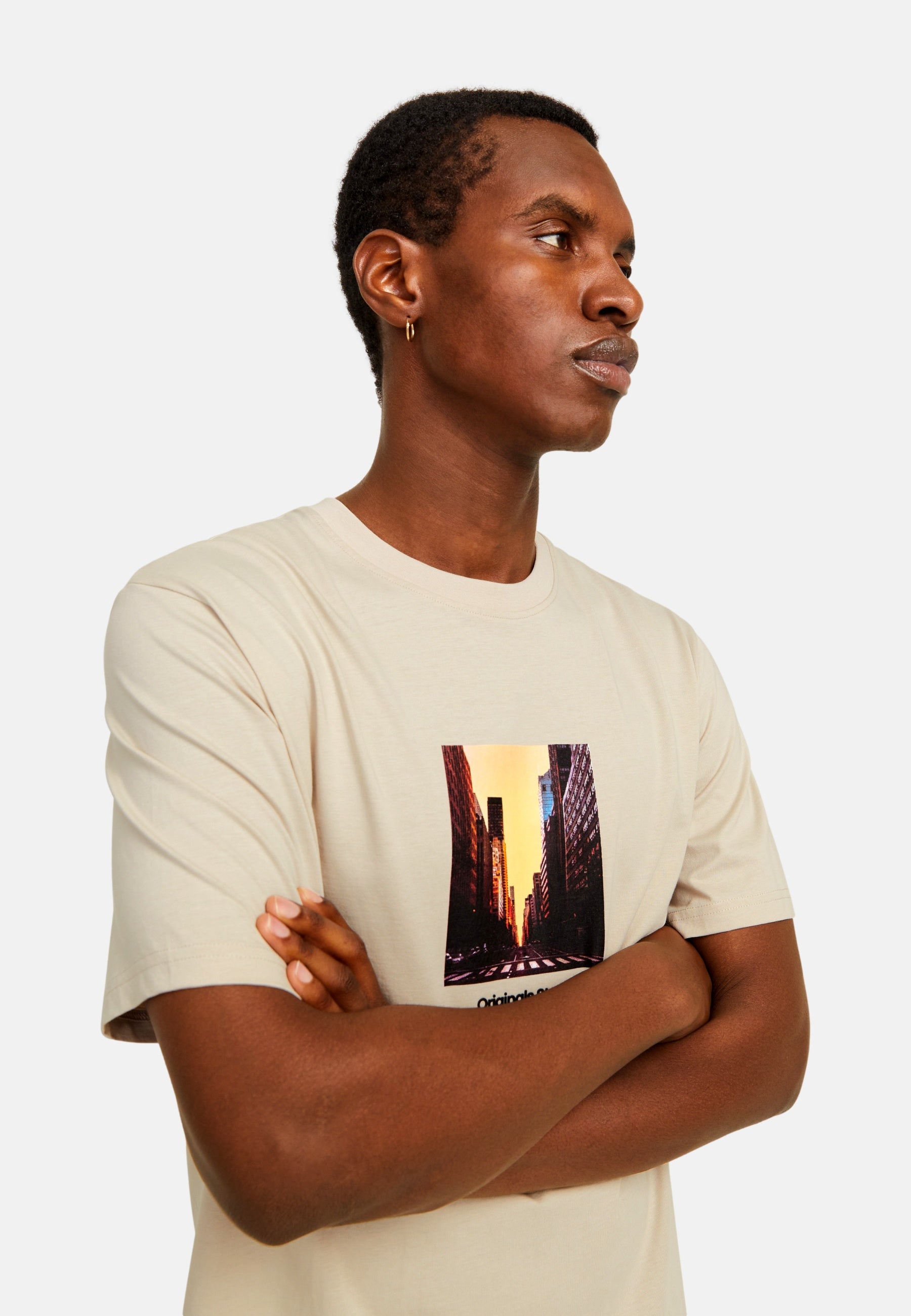 Jack & Jones Vester Picture Kurzarmshirt