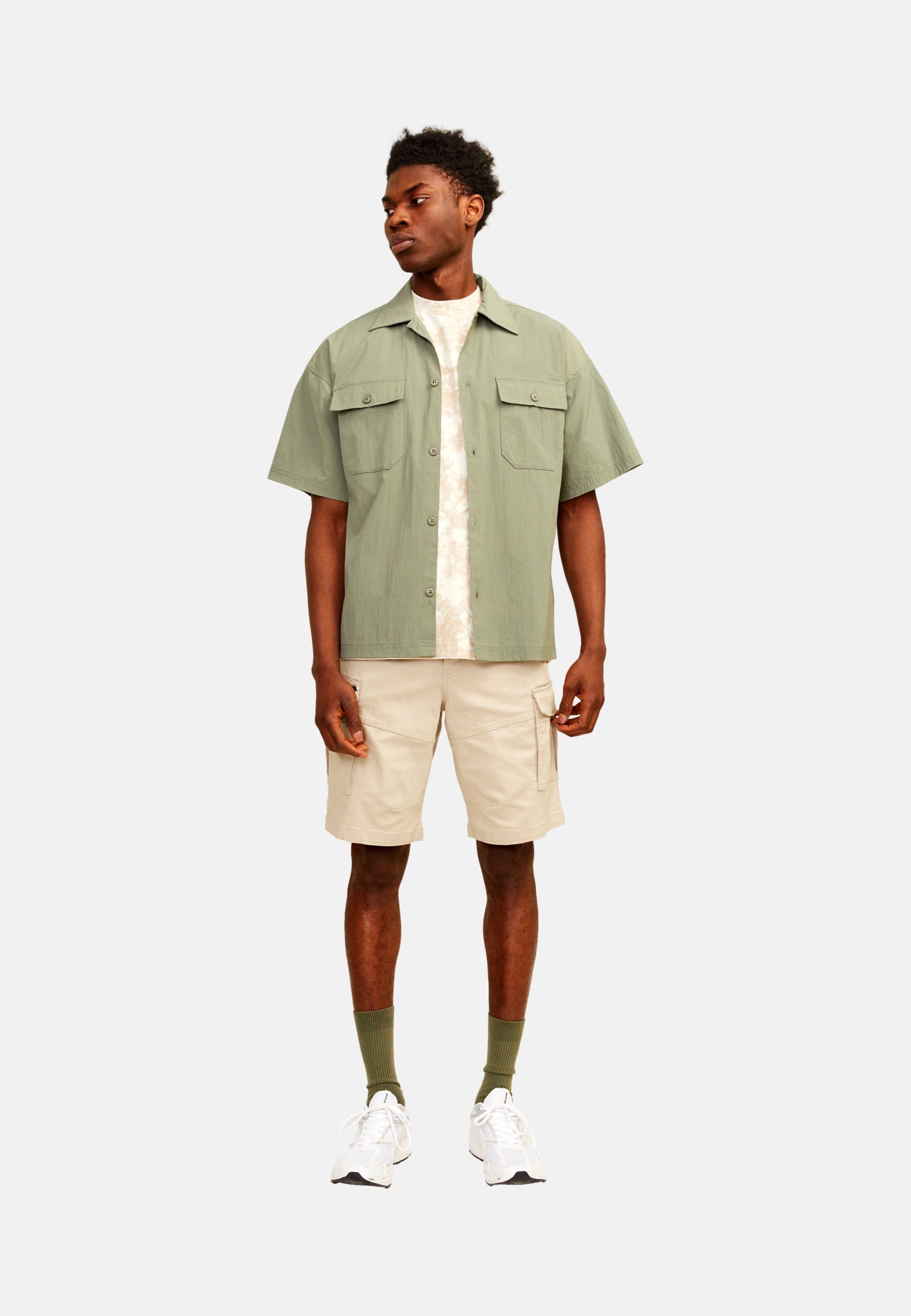 Jack & Jones Dex kurze Hose mit vielen Taschen