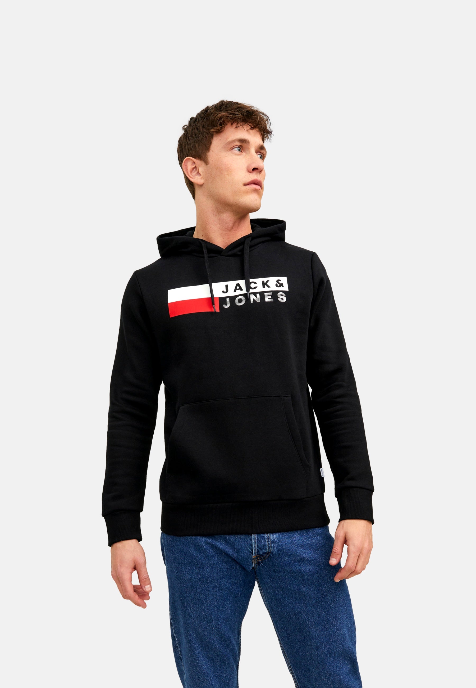 Jack & Jones Corp Logo Hoodie