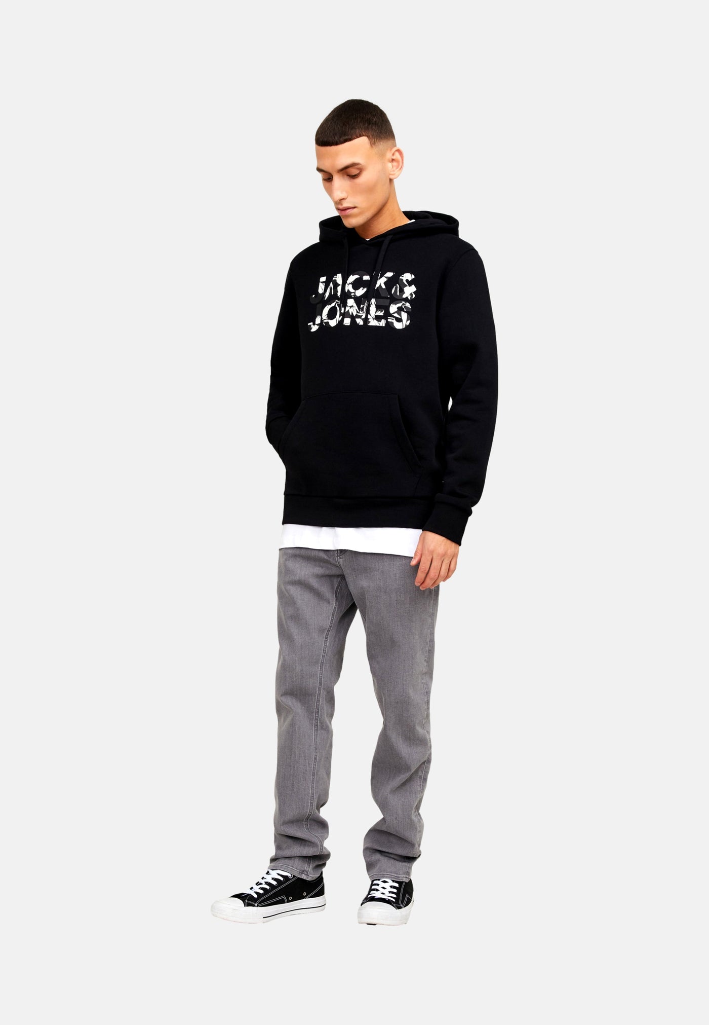 Jack & Jones JJEJEFF CORP LOGO Hoodie