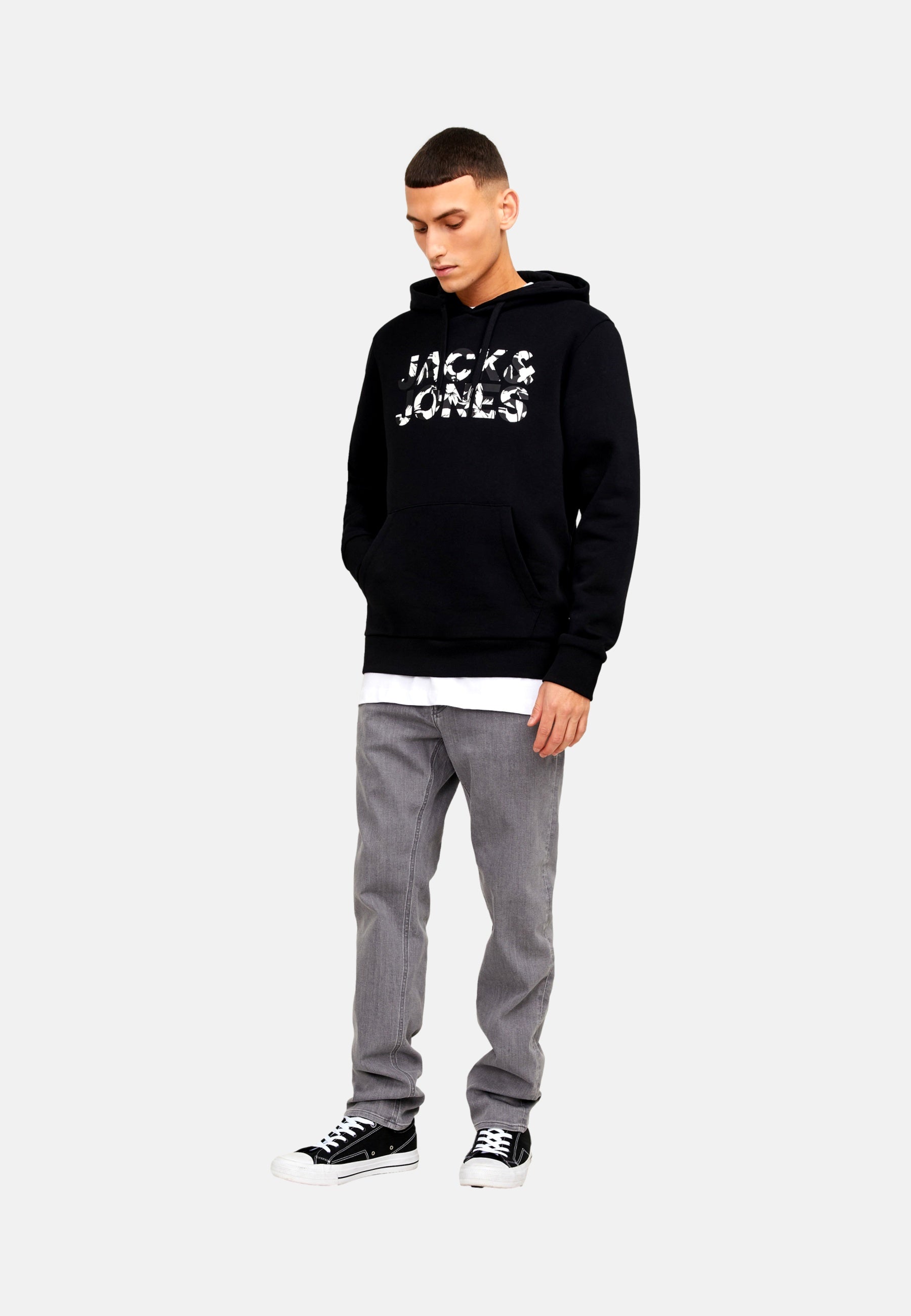 Jack & Jones JJEJEFF CORP LOGO Hoodie