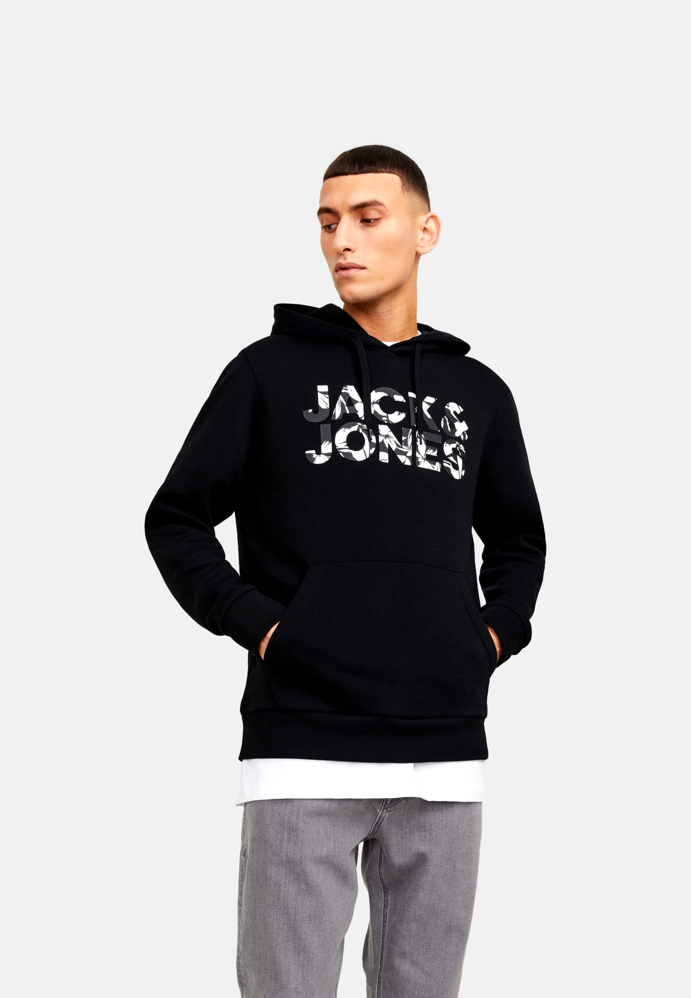 Jack & Jones JJEJEFF CORP LOGO Hoodie