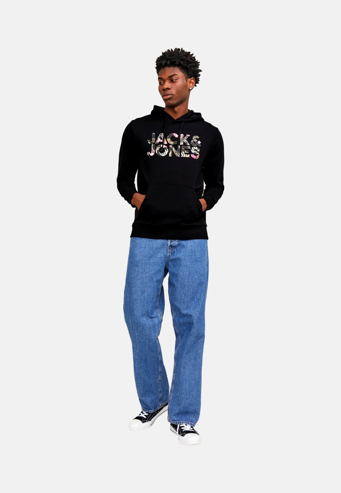 Jack & Jones JJEJEFF CORP LOGO Hoodie