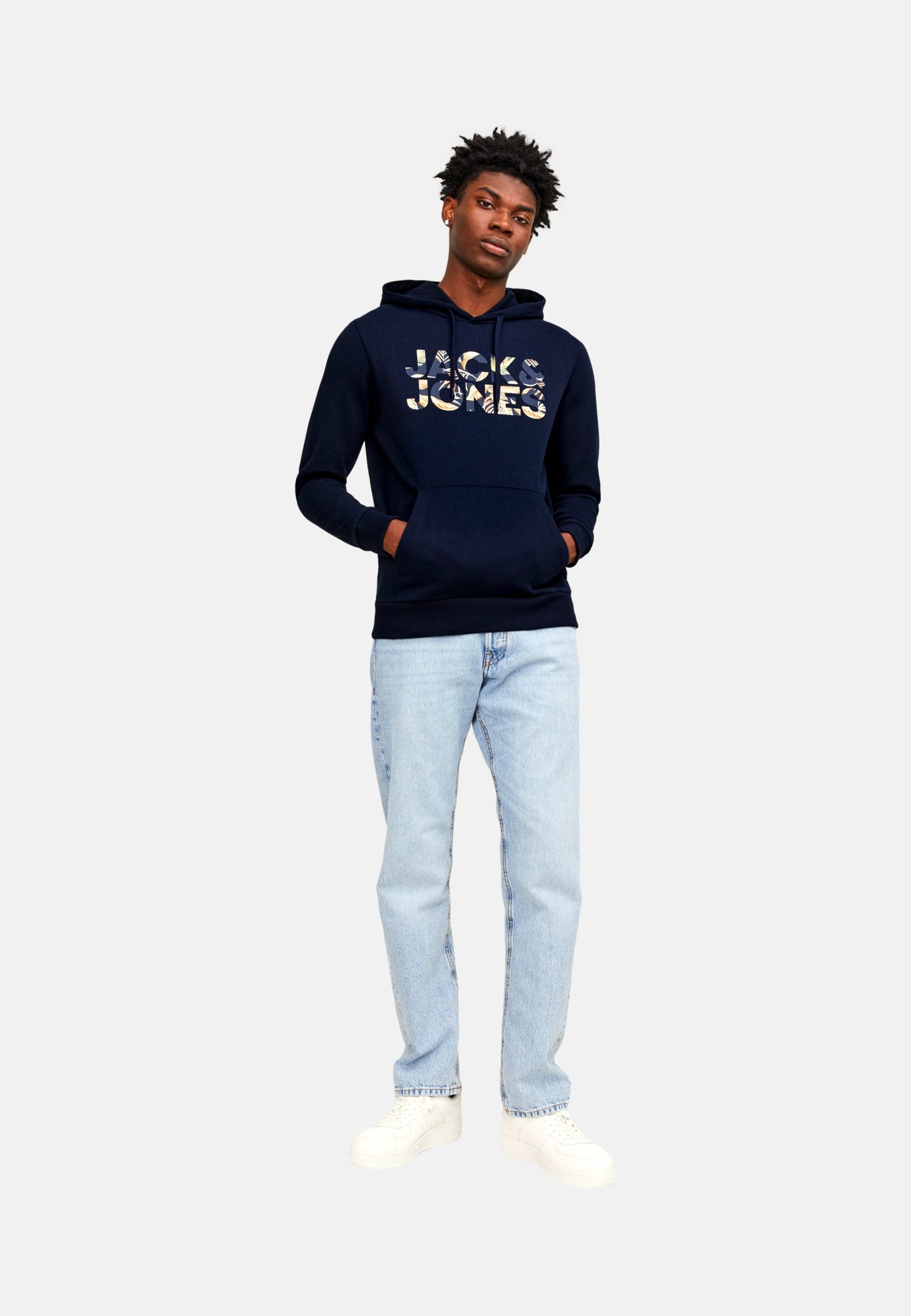 Jack & Jones JJEJEFF CORP LOGO Hoodie