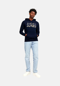 Jack & Jones JJEJEFF CORP LOGO Hoodie