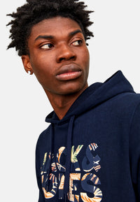 Jack & Jones JJEJEFF CORP LOGO Hoodie