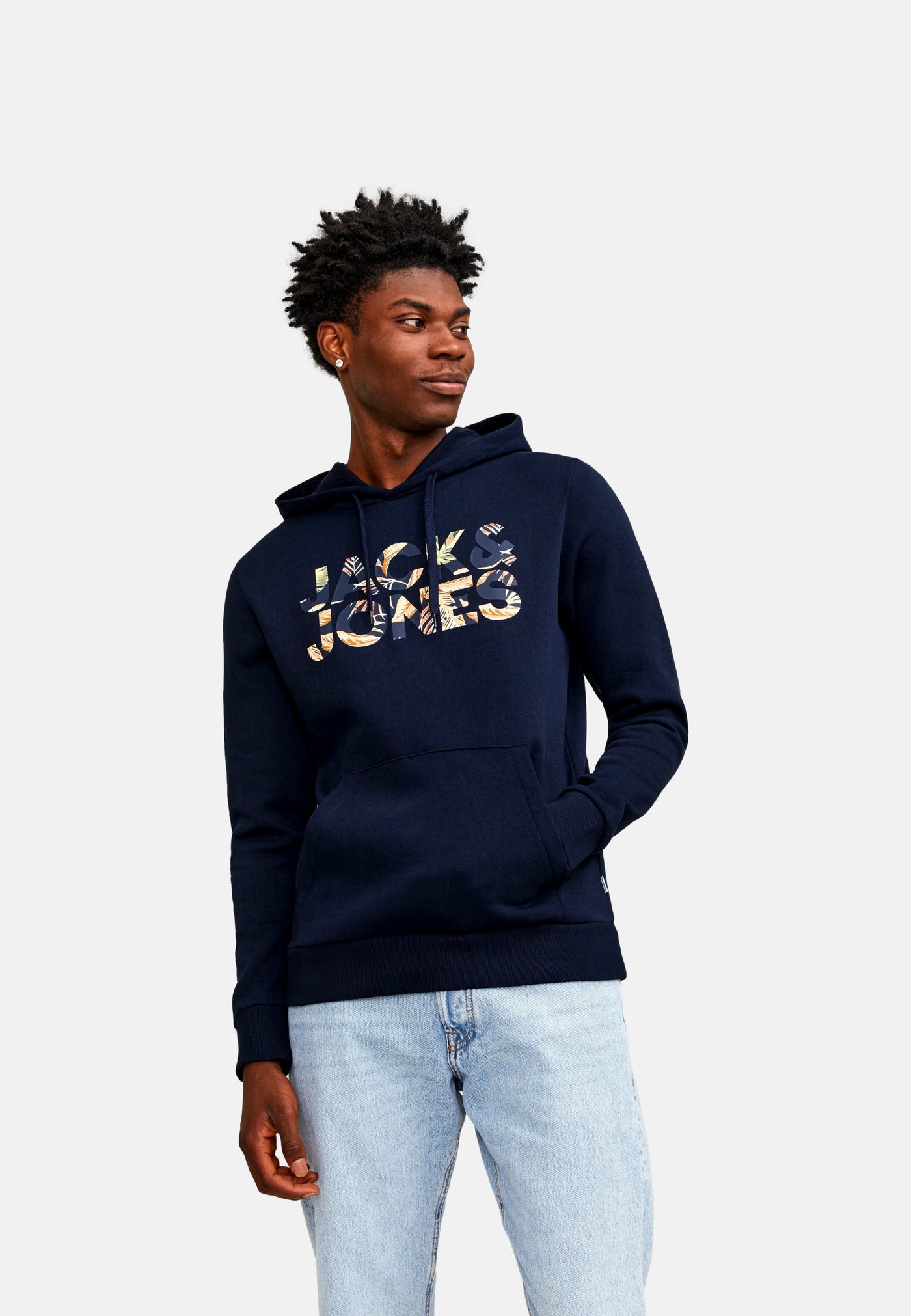Jack & Jones JJEJEFF CORP LOGO Hoodie