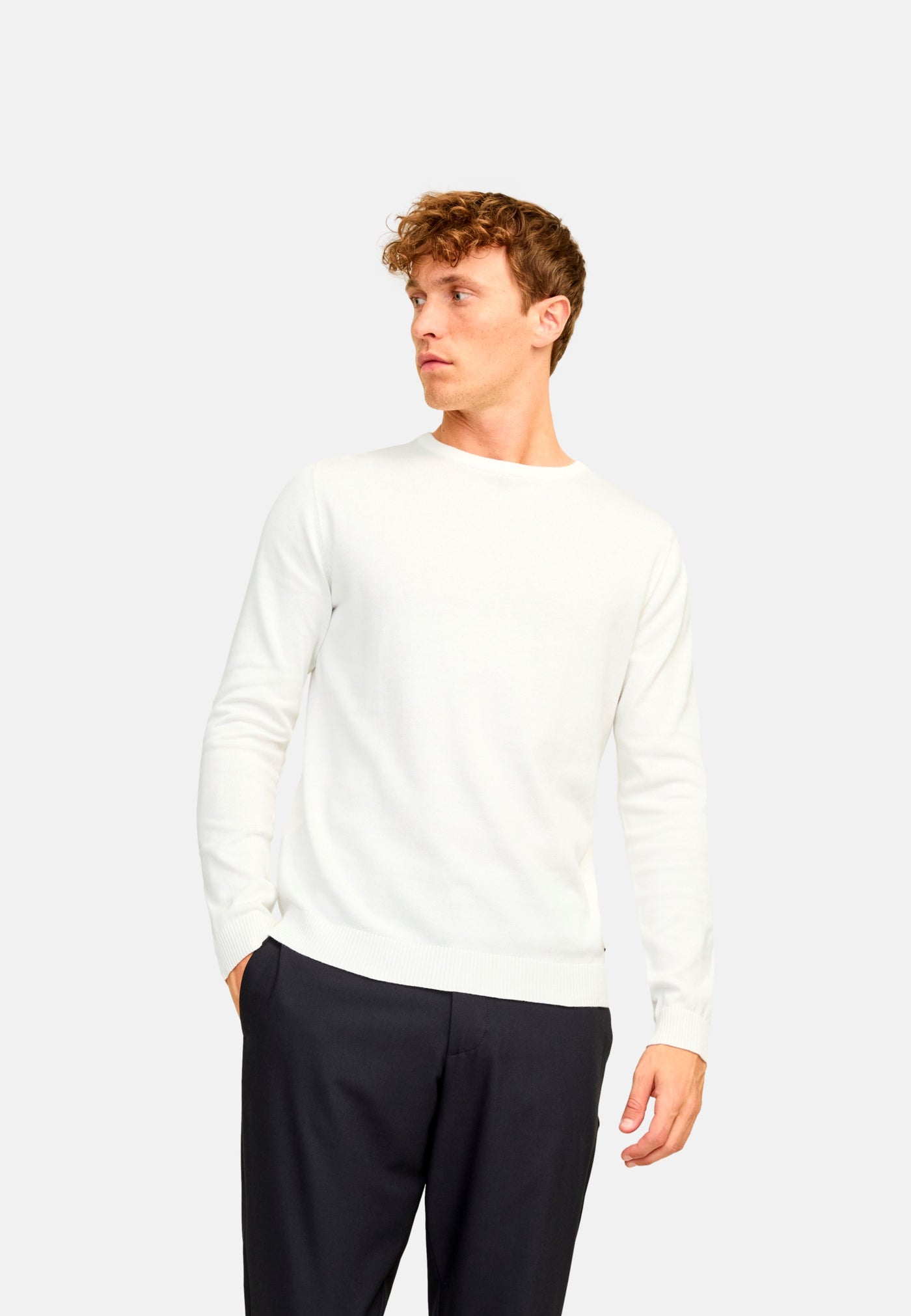 Jack & Jones JJEBASIC Strickpullover R-Neck