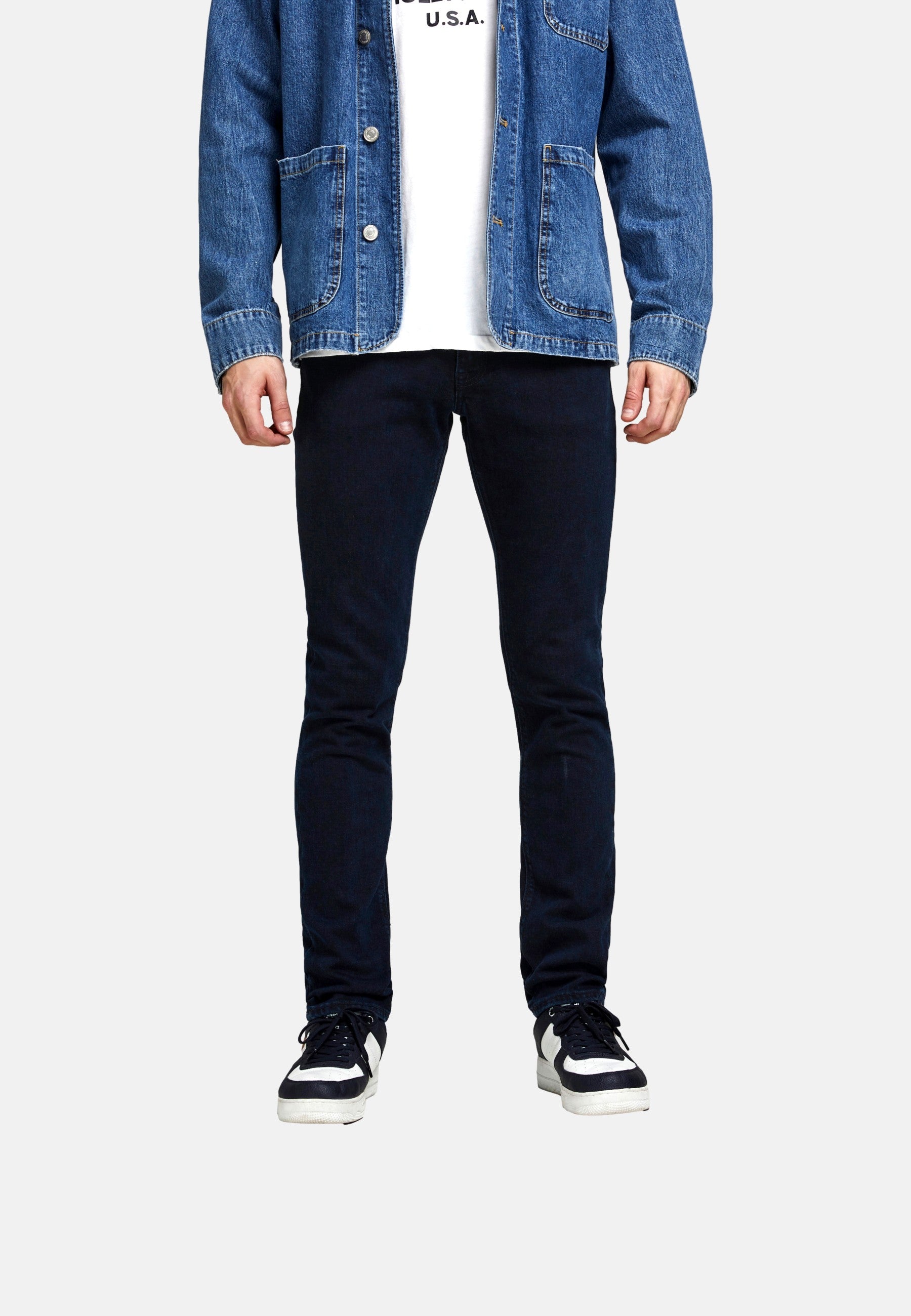 Jack & Jones JJIGLENN JJFELIX Slim lange Hose