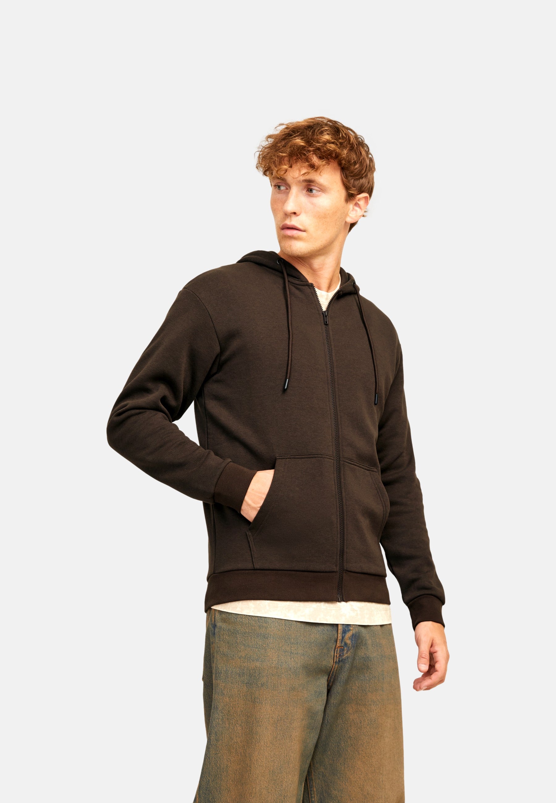 Jack & Jones JJEBRADLEY Kapuzensweatjacke