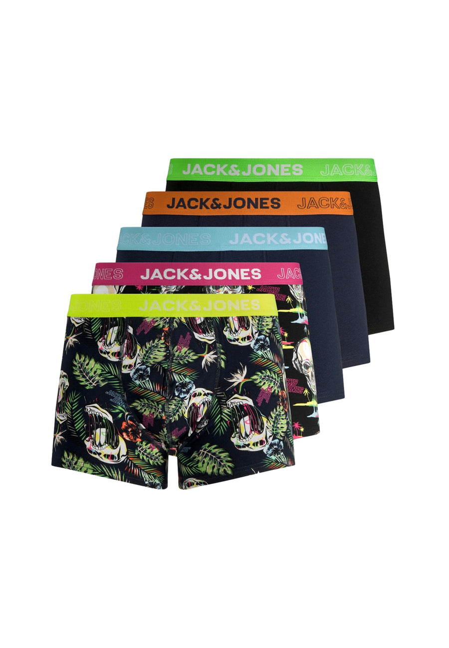 Jack & Jones JACMELTING SKULL Unterhosen 5-Pack
