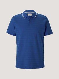 Tom Tailor Streifenstruktur Polo Shortsleeve