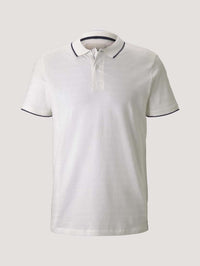 Tom Tailor Streifenstruktur Polo Shortsleeve