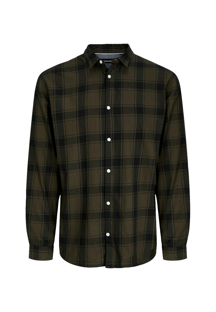 Jack & Jones JJEGINGHAM SHIRT Langarmhemd