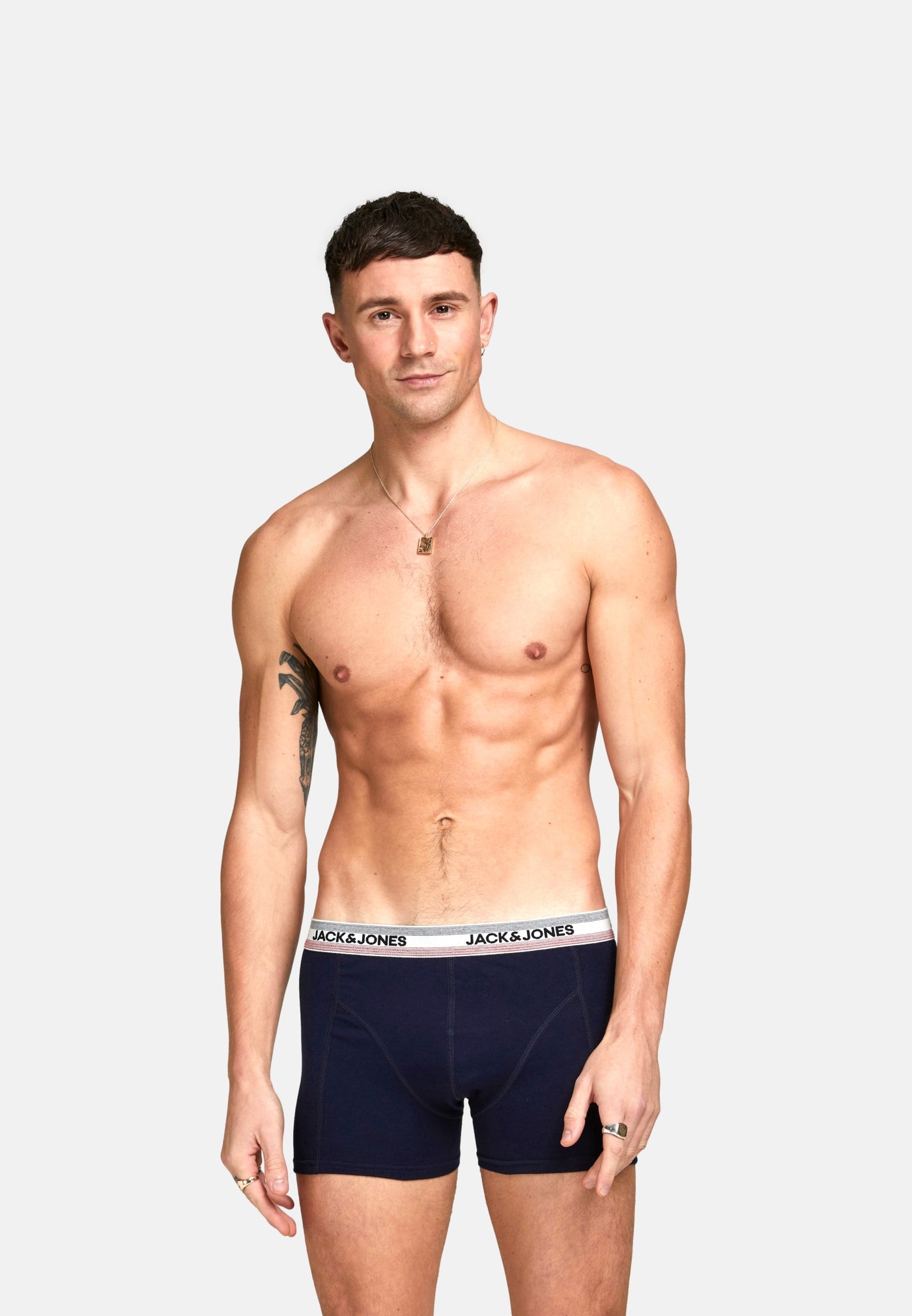 Jack & Jones JACLOUNGE STRIB Unterhosen 3-Pack