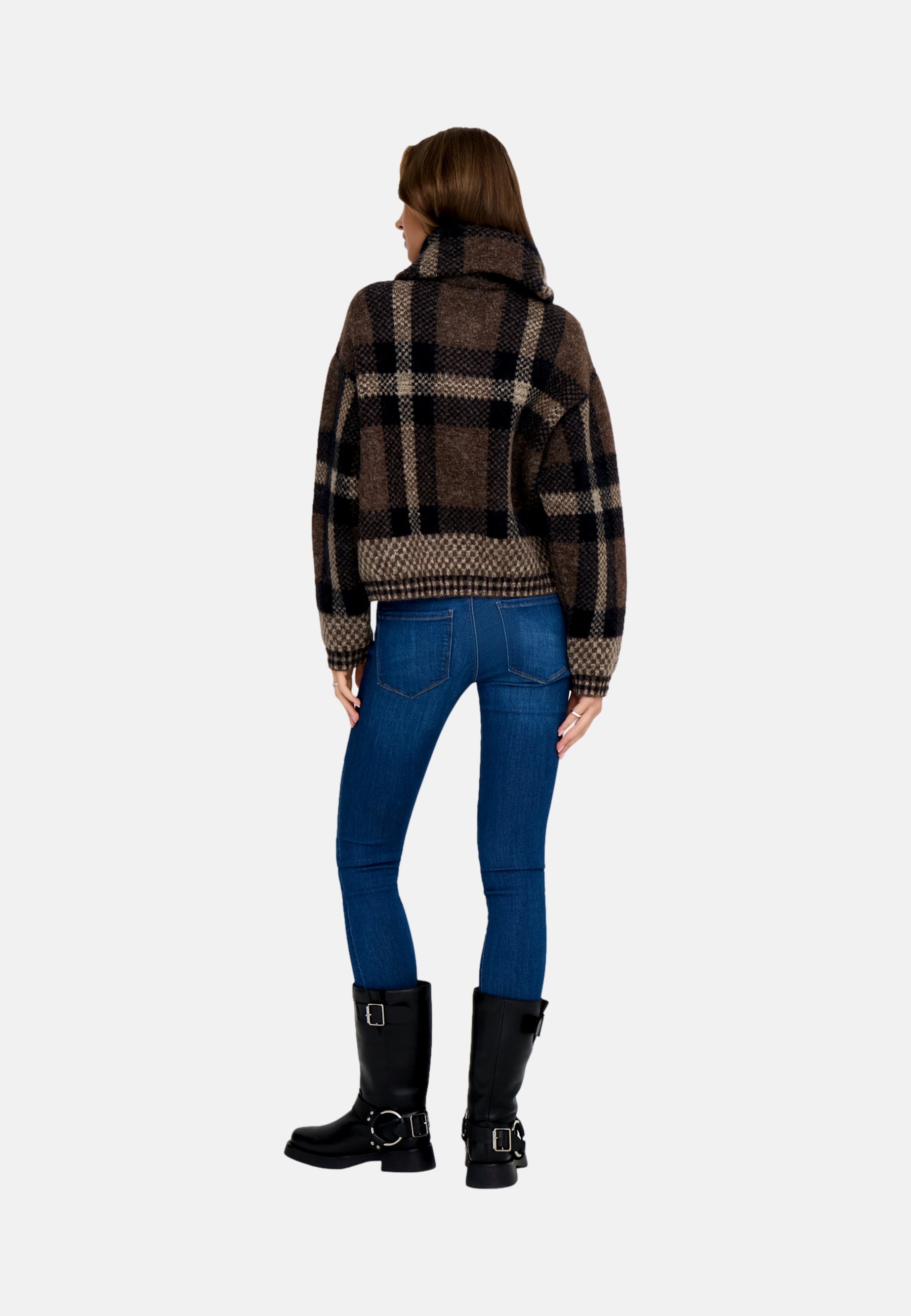 Only MAROON Strickjacke