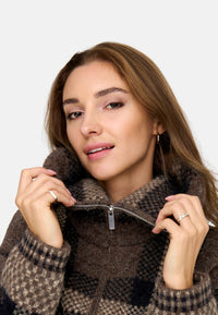 Only MAROON Strickjacke