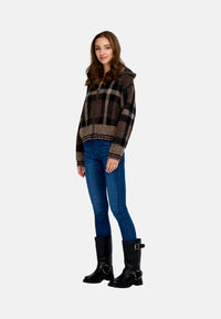Only MAROON Strickjacke