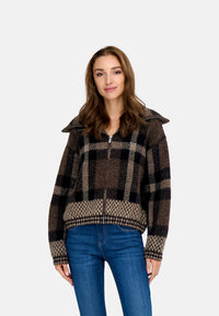 Only MAROON Strickjacke
