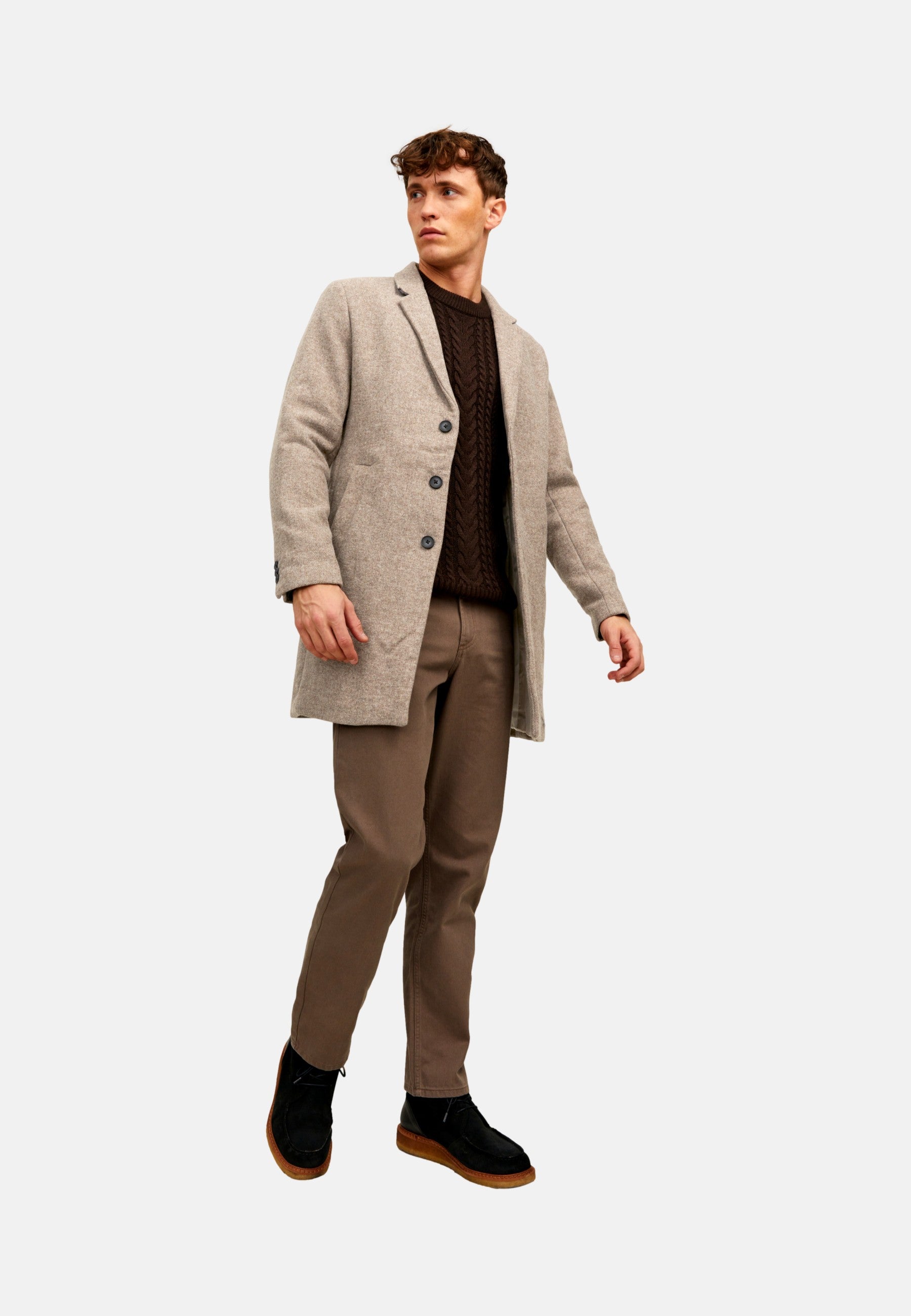 Jack & Jones JJEMOULDER Wollmantel