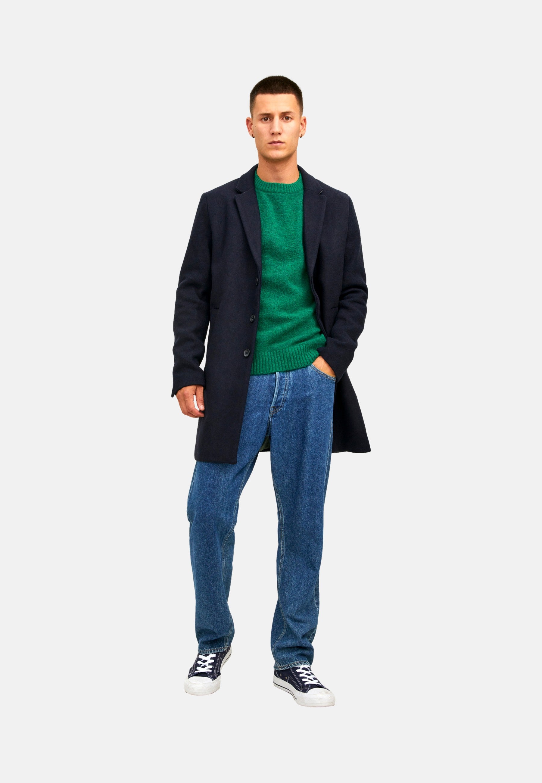 Jack & Jones JJEMOULDER Wollmantel