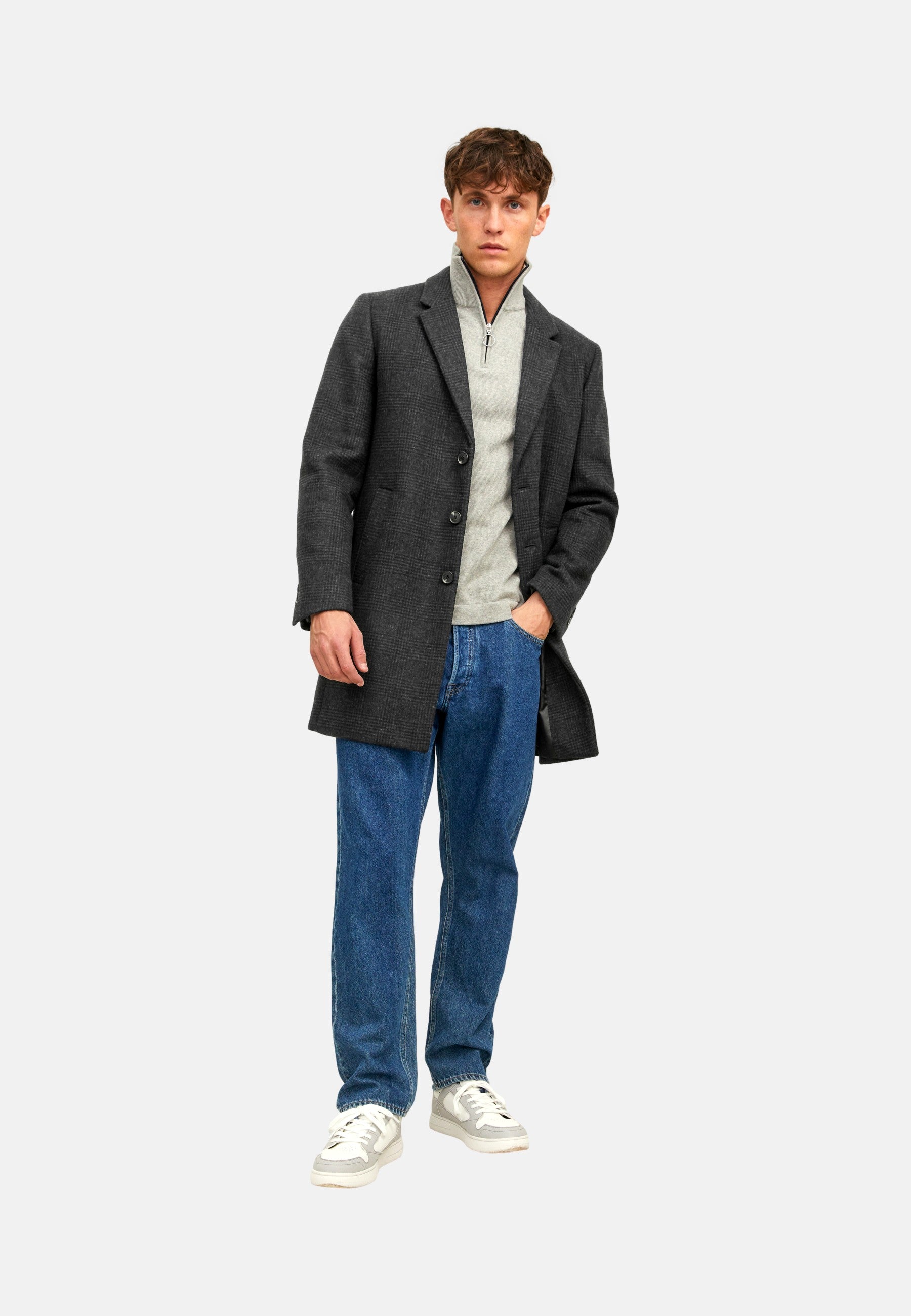 Jack & Jones JJEMOULDER Wollmantel
