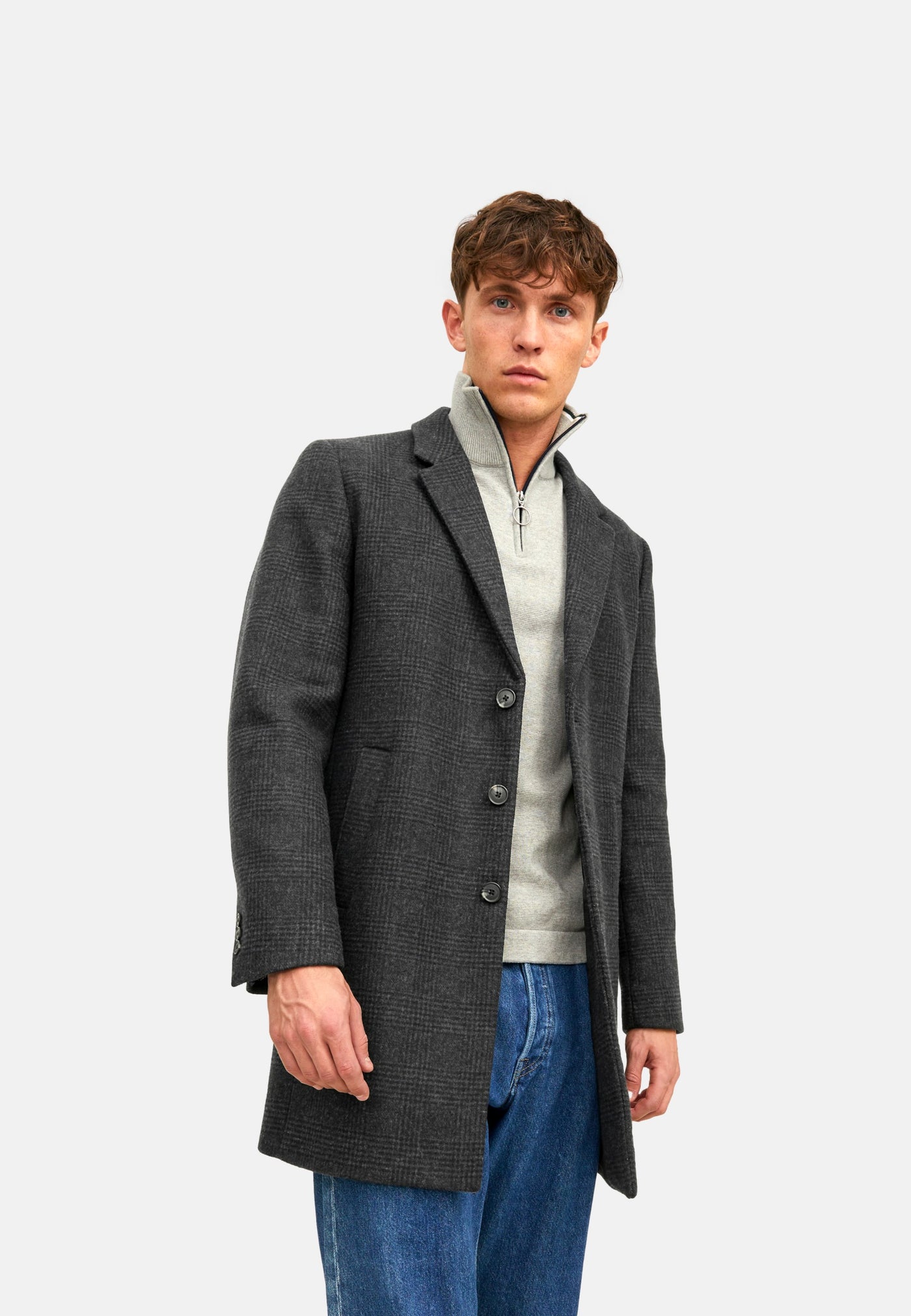 Jack & Jones JJEMOULDER Wollmantel