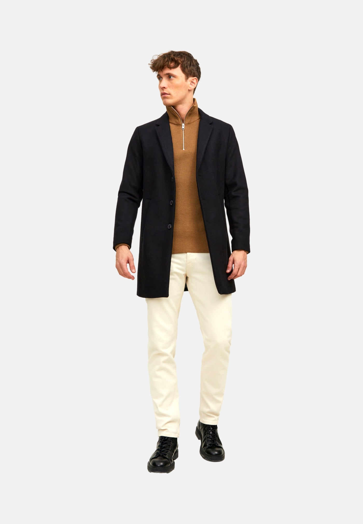 Jack & Jones JJEMOULDER Wollmantel