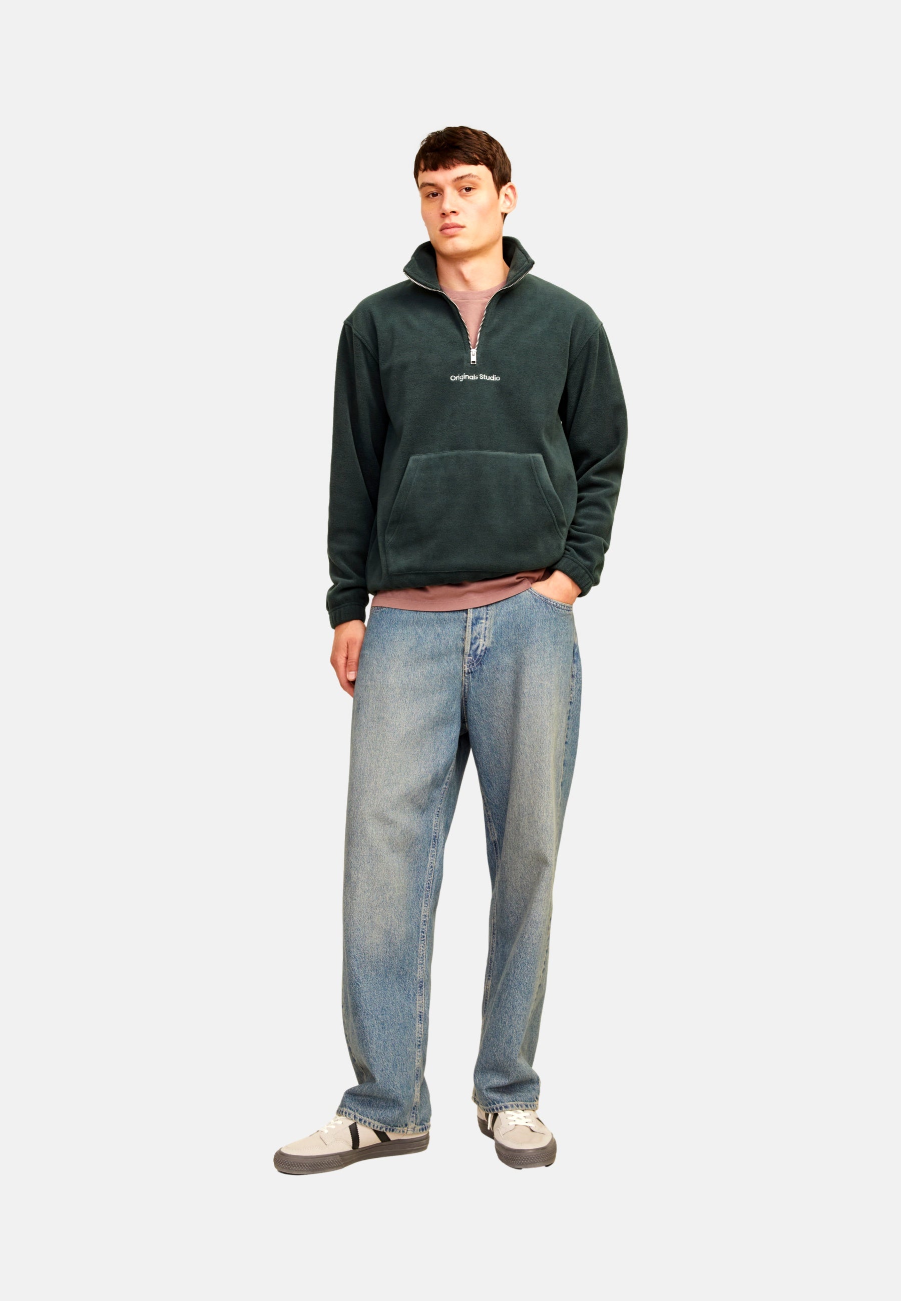 Jack & Jones VESTERBRO Sweatshirt Troyer