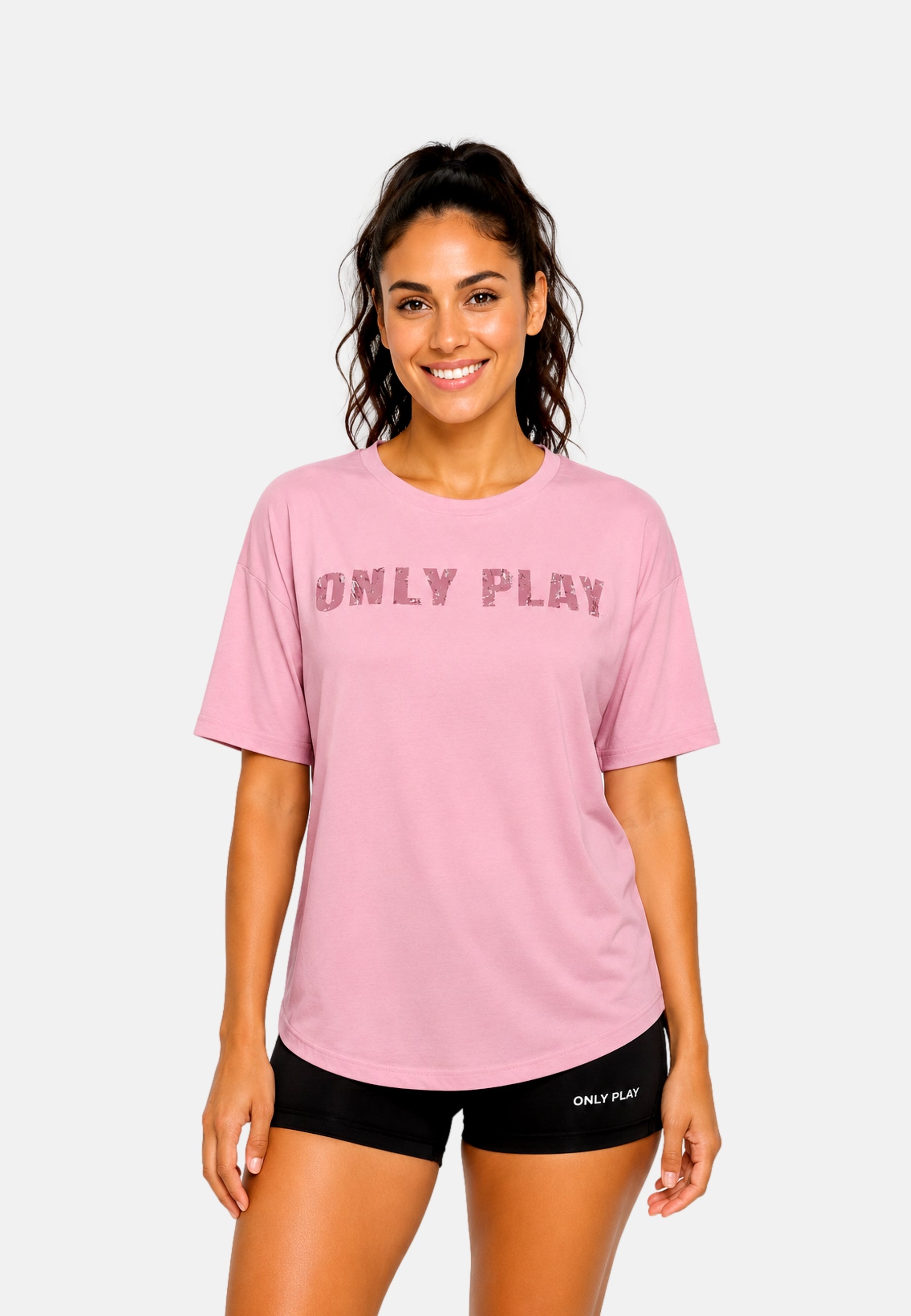 ONLY PLAY FONT Kurzarmshirt