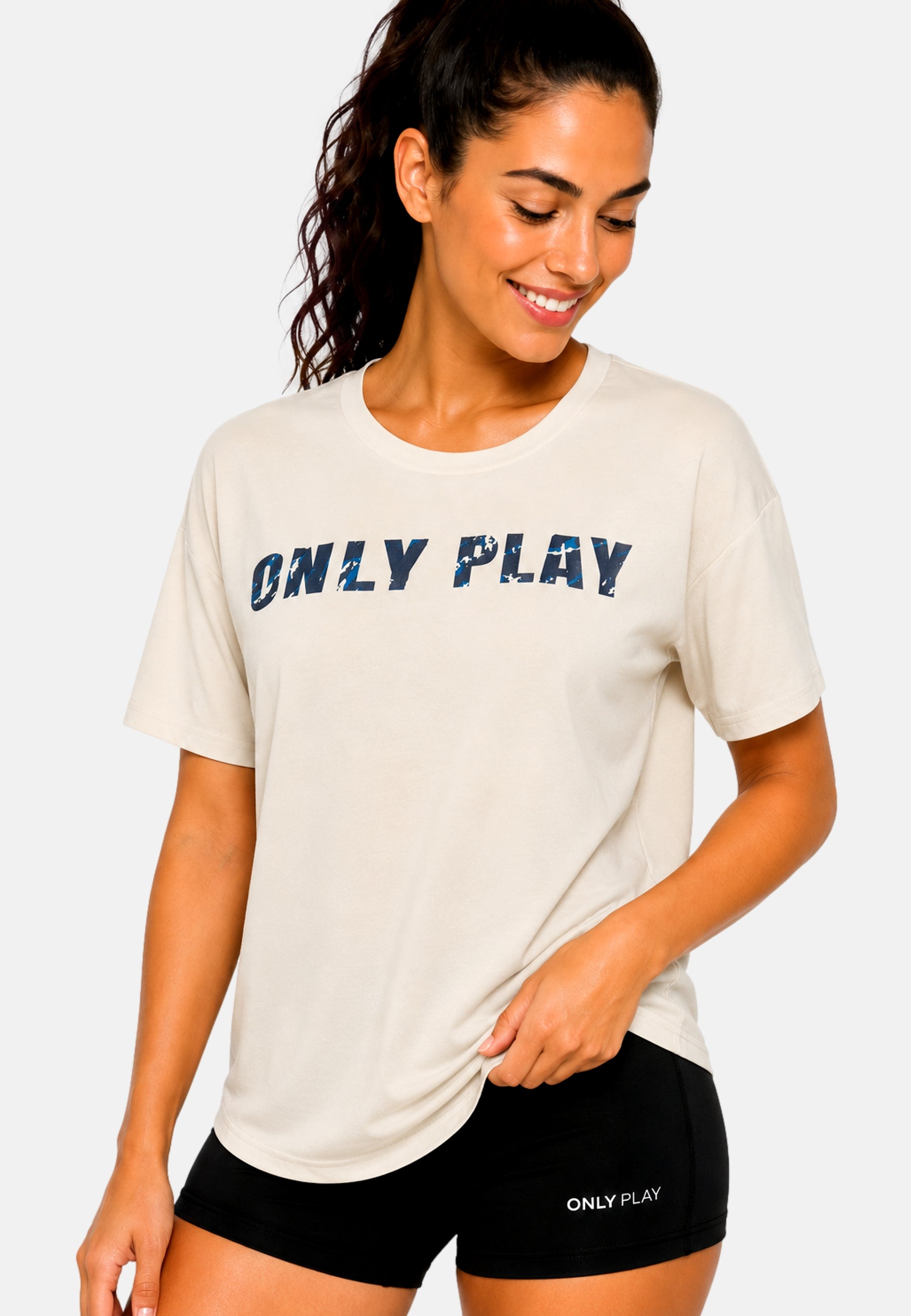 ONLY PLAY FONT Kurzarmshirt