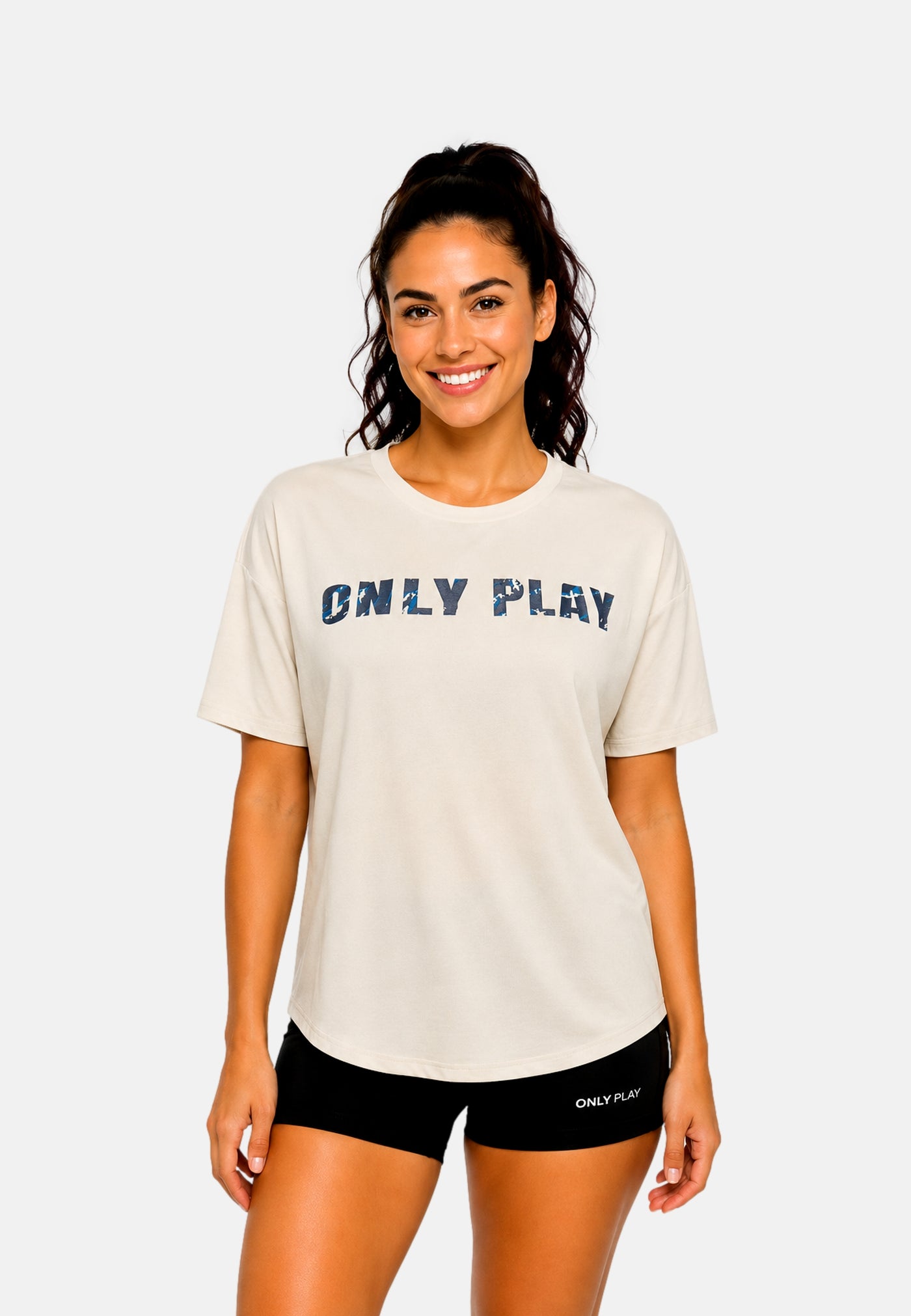 ONLY PLAY FONT Kurzarmshirt