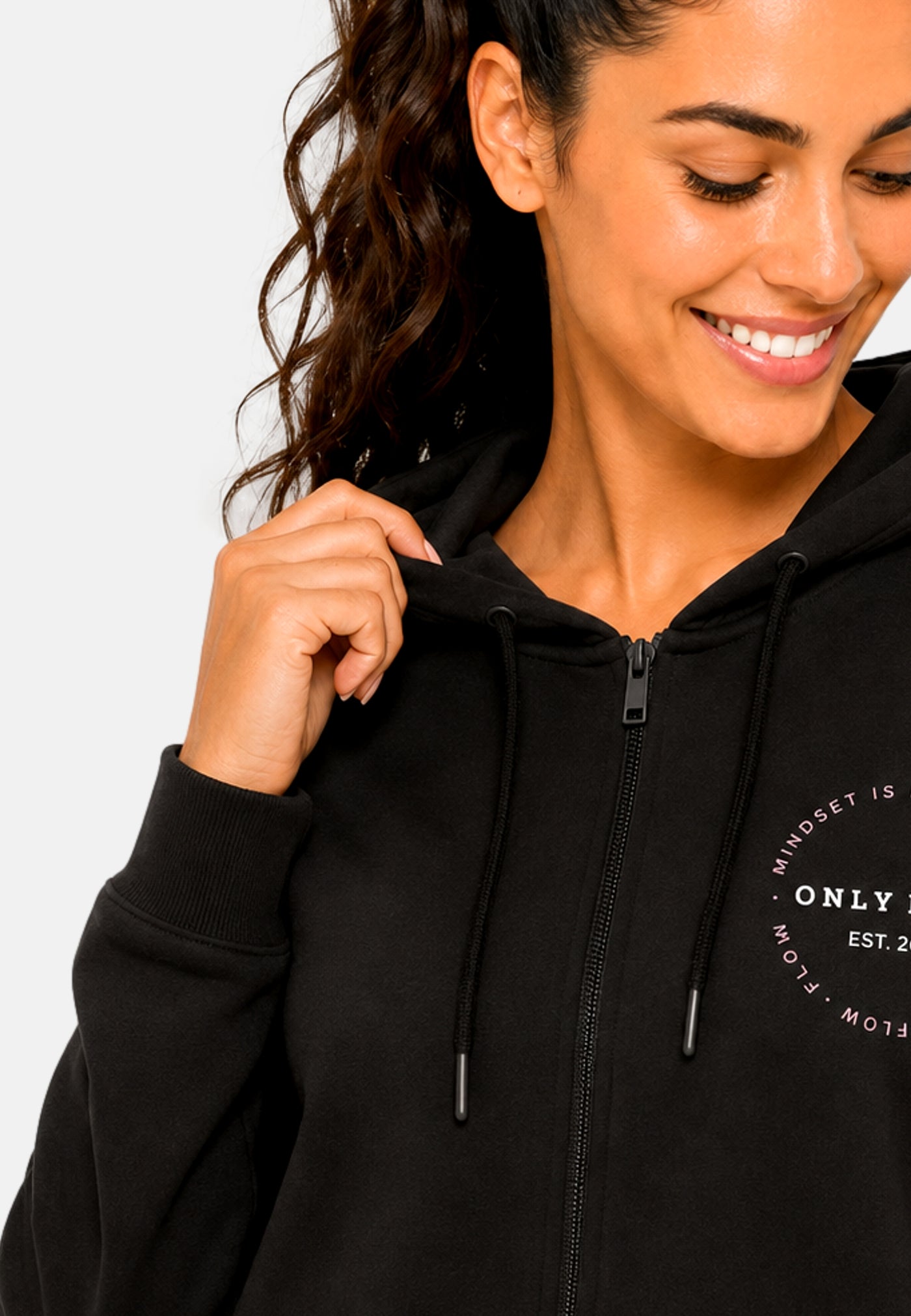 ONLY PLAY CAVA Kapuzensweatjacke