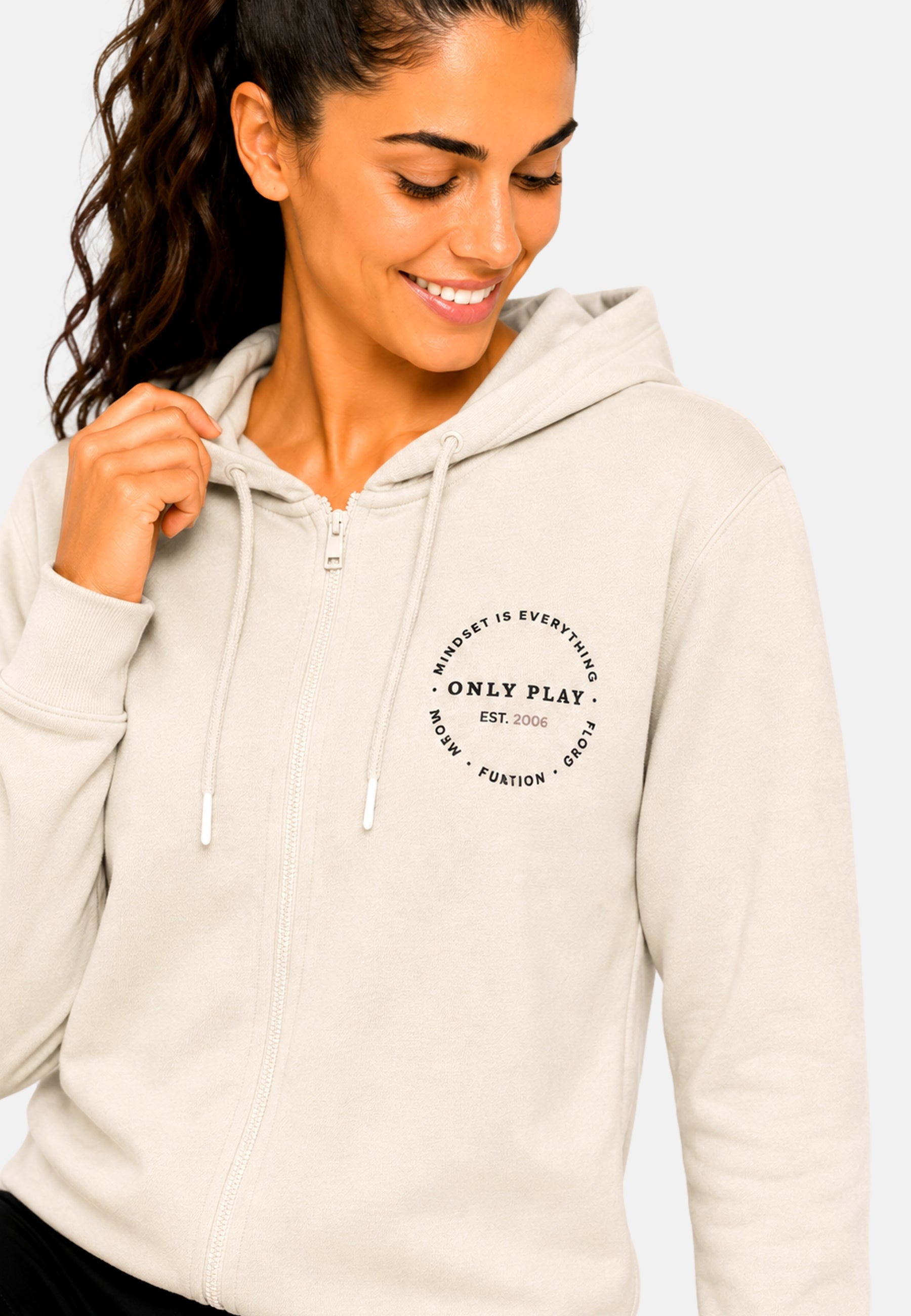ONLY PLAY CAVA Kapuzensweatjacke