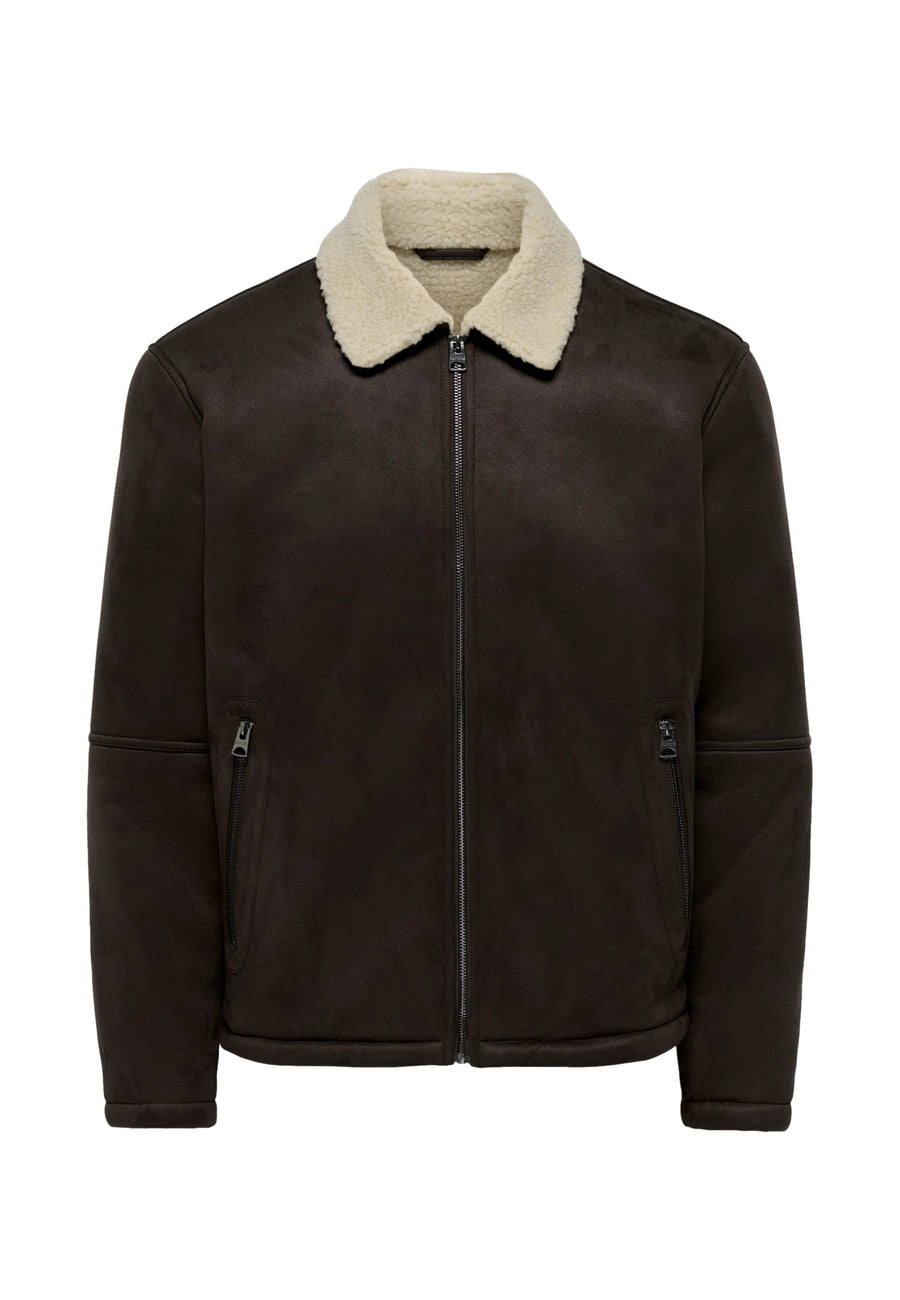 Only & Sons Royce Shearling Übergangsjacke