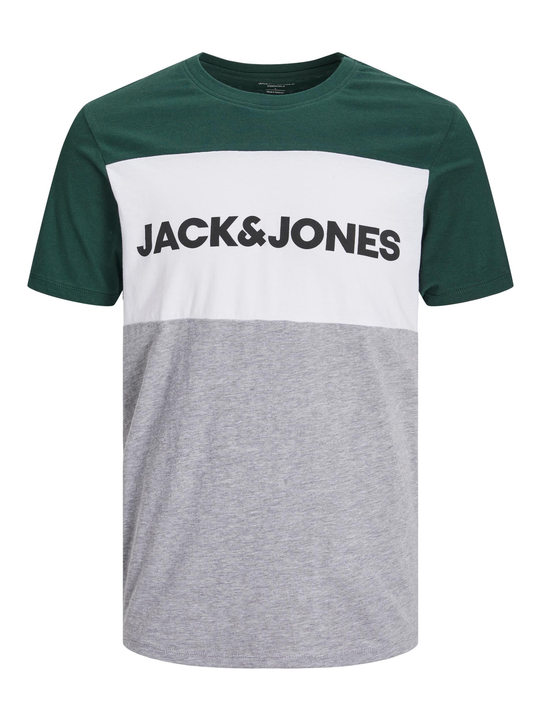 Jack & Jones Logo Blocking Kurzarmshirt