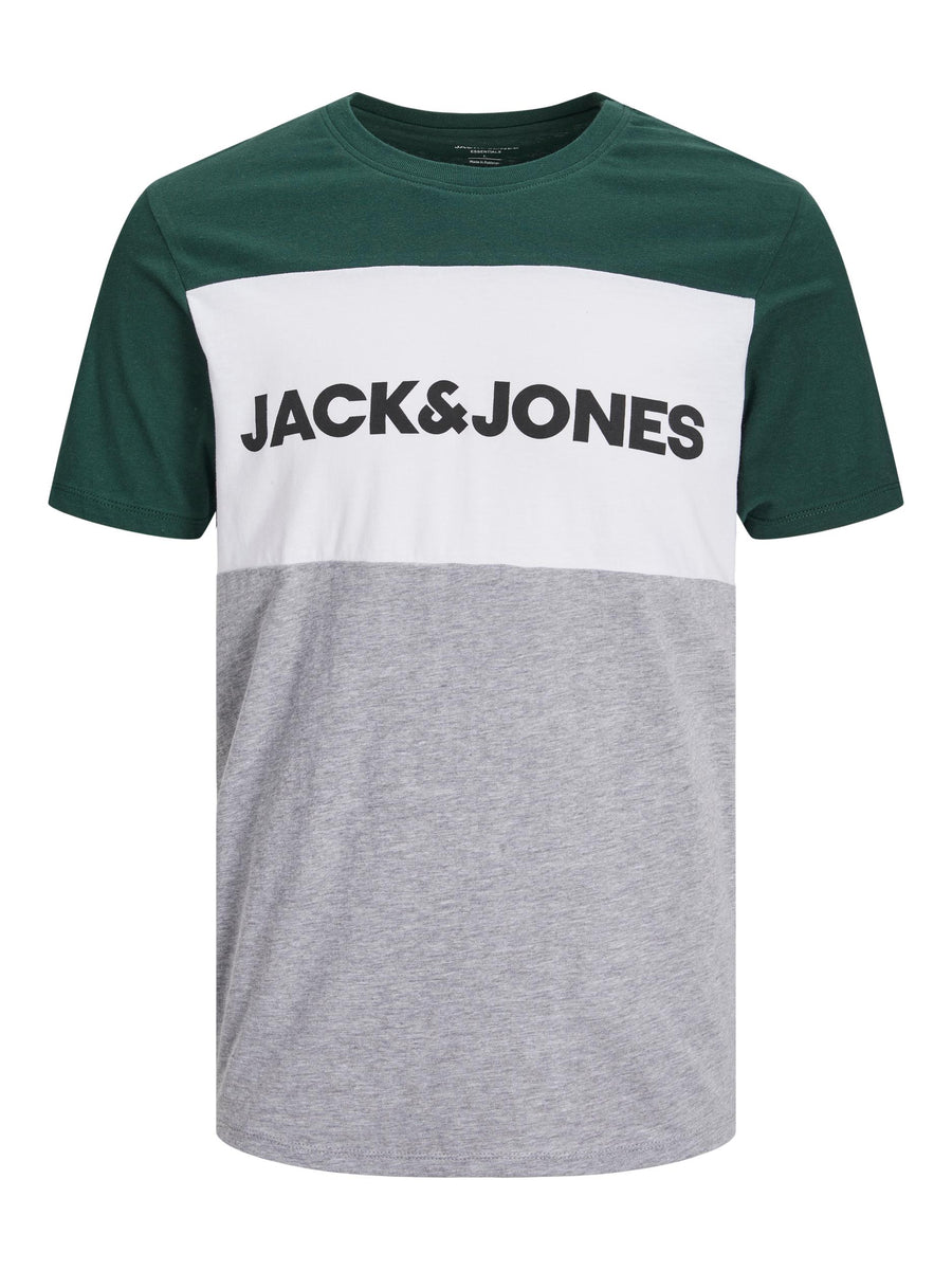 Jack & Jones Logo Blocking Kurzarmshirt
