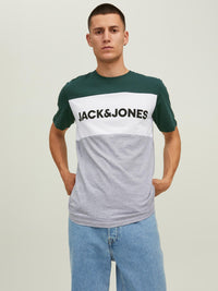 Jack & Jones Logo Blocking Kurzarmshirt