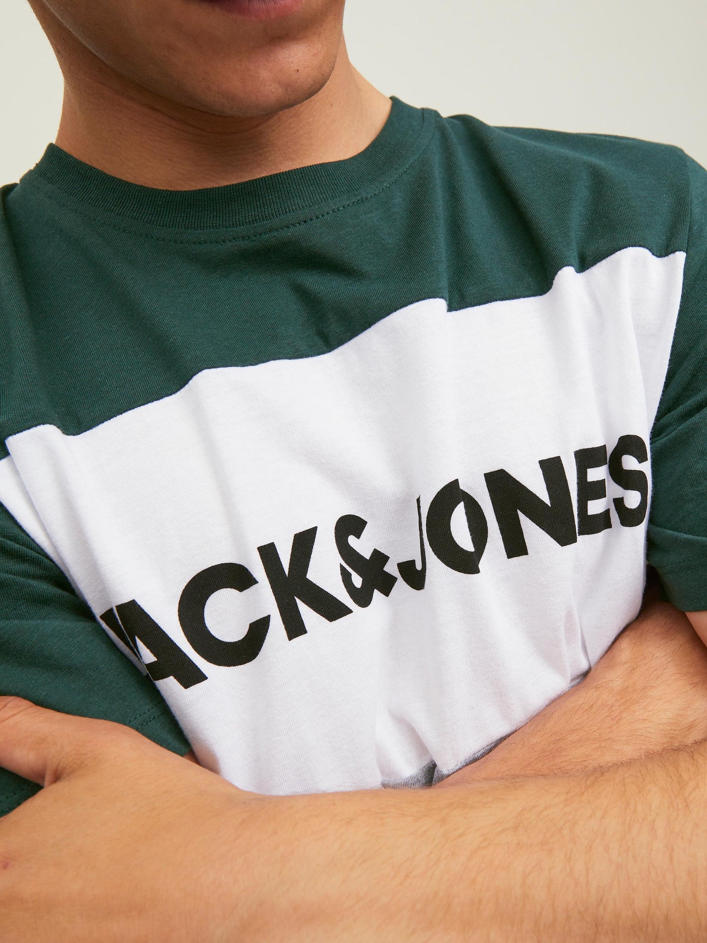 Jack & Jones Logo Blocking Kurzarmshirt