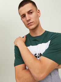Jack & Jones Logo Blocking Kurzarmshirt