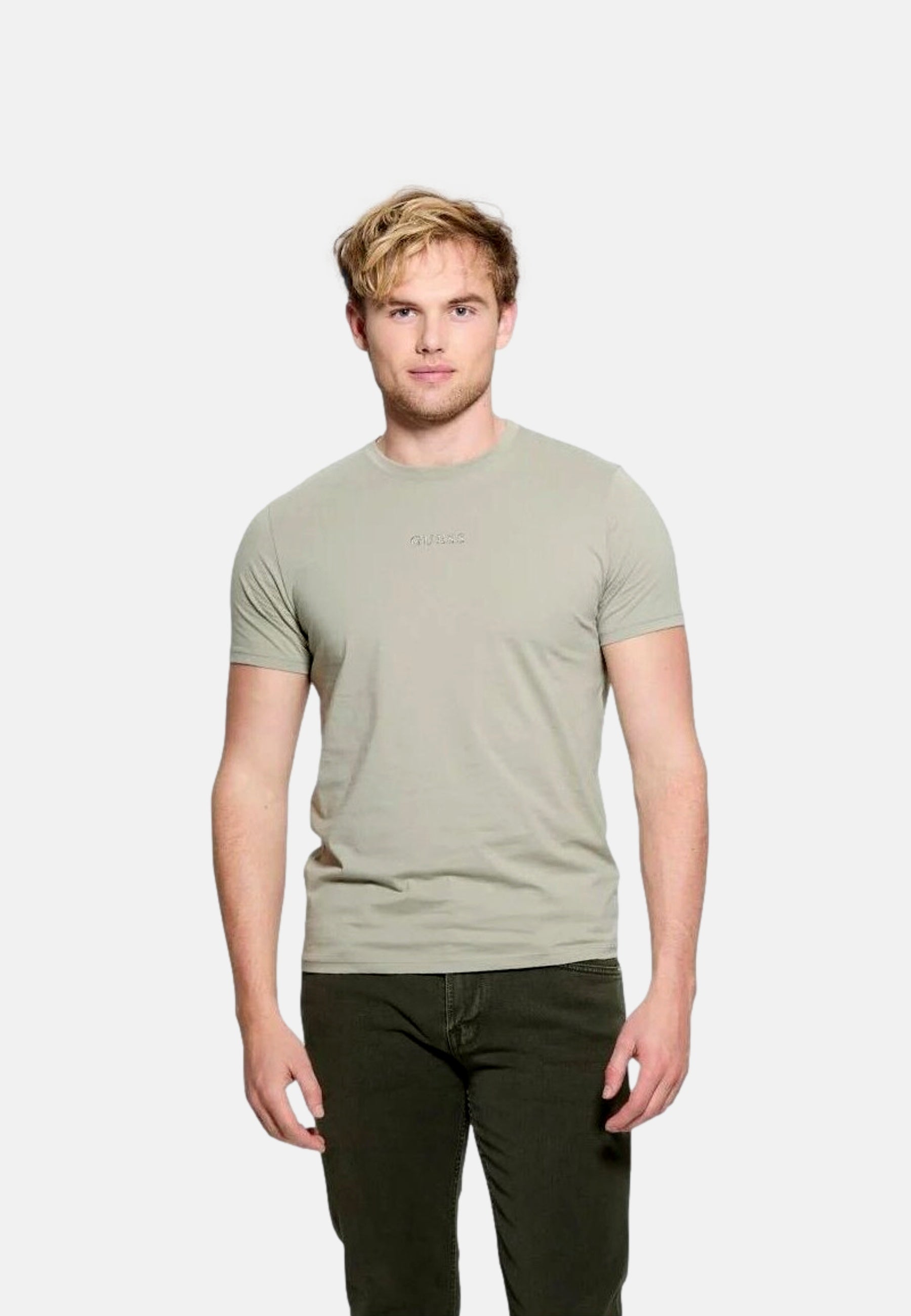 Guess GUESS EMB PIMA Kurzarmshirt