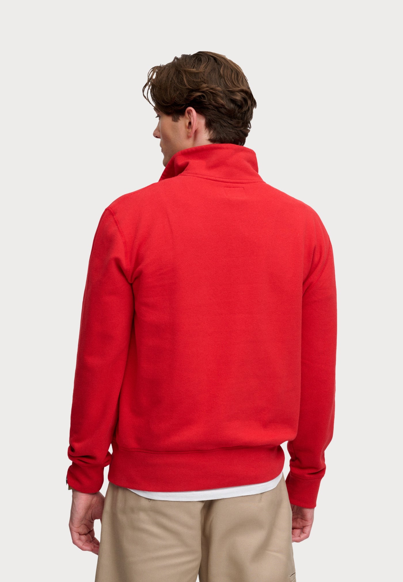 Superdry ESSENTIAL SERIF LOGO HALF ZIP