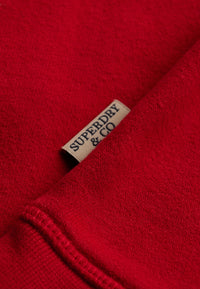 Superdry ESSENTIAL SERIF LOGO HALF ZIP