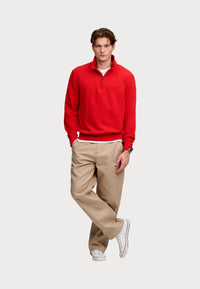 Superdry ESSENTIAL SERIF LOGO HALF ZIP