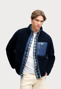 Superdry VINTAGE RETRO FULL ZIP FLEECE