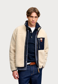 Superdry VINTAGE RETRO FULL ZIP FLEECE