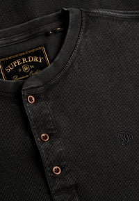 Superdry WAFFLE LONG SLEEVE HENLEY