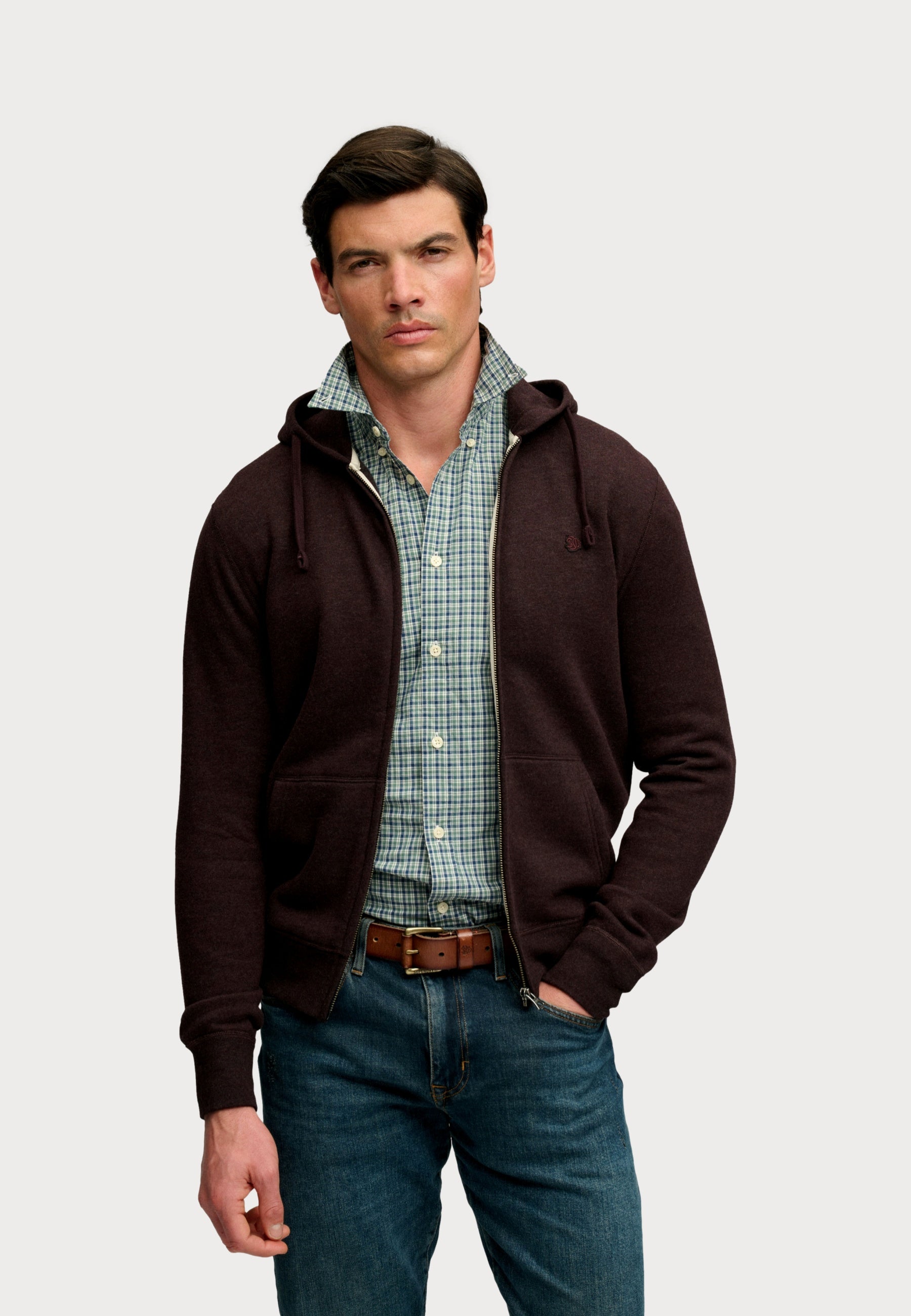 Superdry ESSENTIAL SDCO LOGO ZIPHOOD