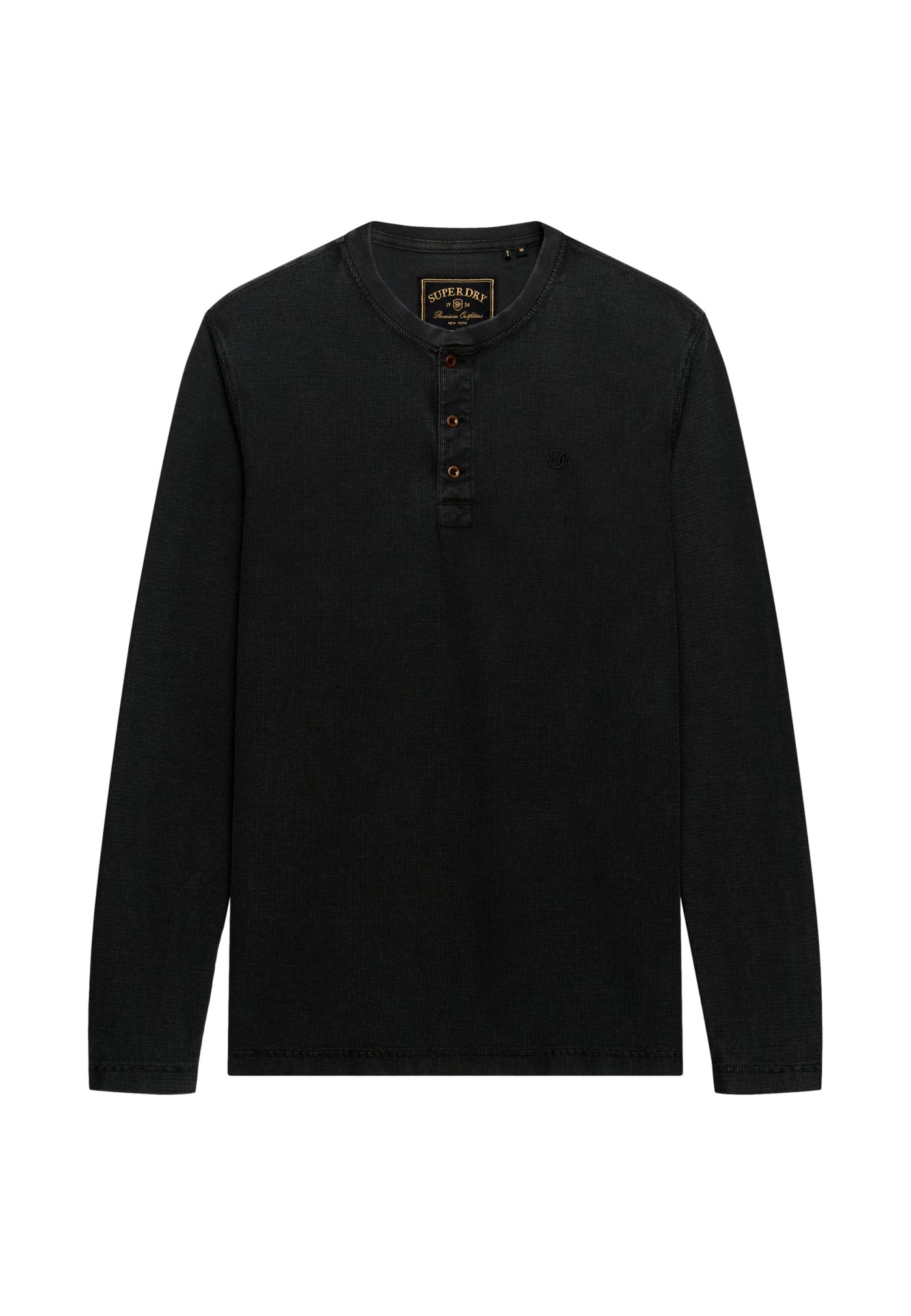 Superdry WAFFLE LONG SLEEVE HENLEY